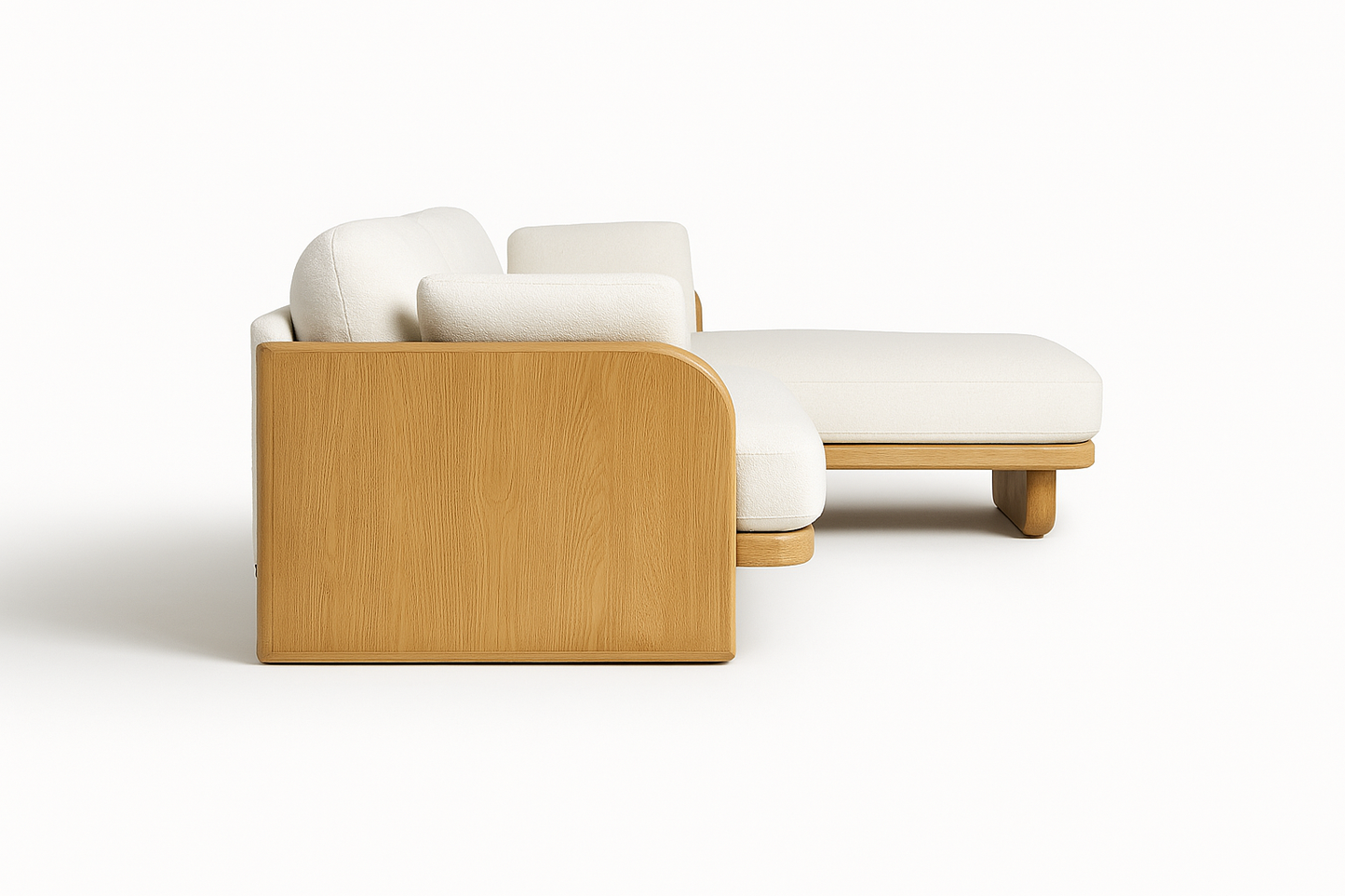 Aurea Ligna Oak Corner Sofa