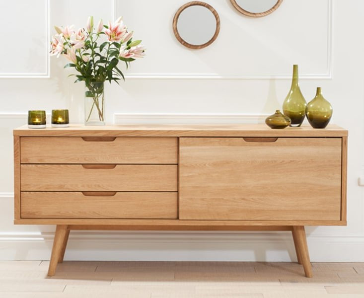 Tivoli Retro Oak Sideboard