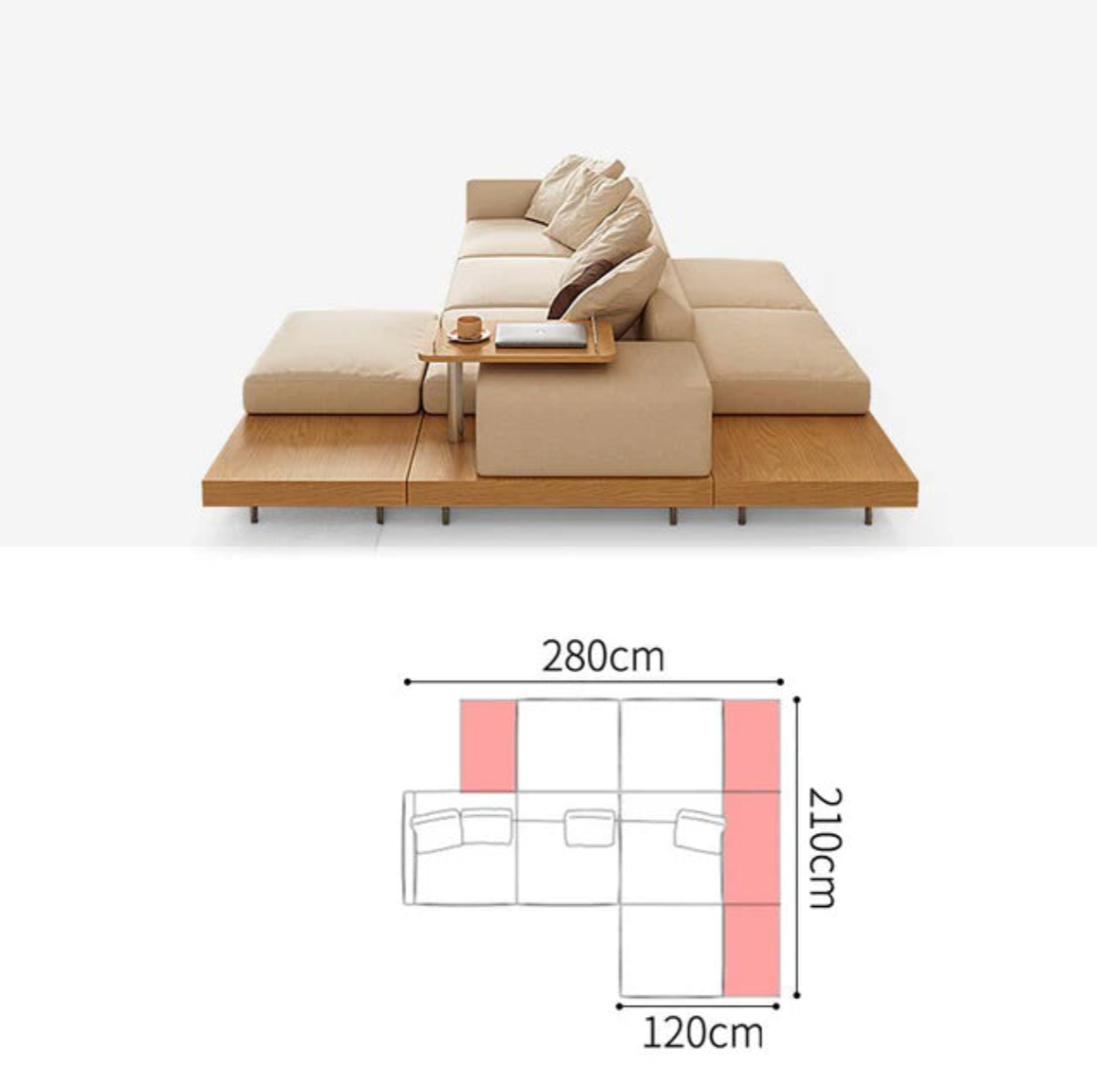 The Horizon L-Shaped Sofa