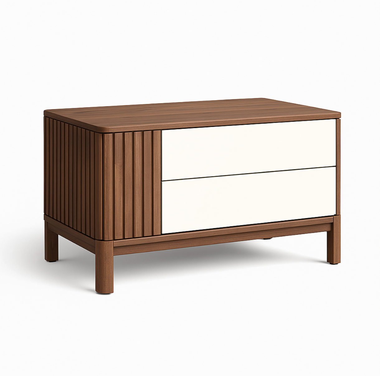 Malviya Wooden Designer Bedside Table