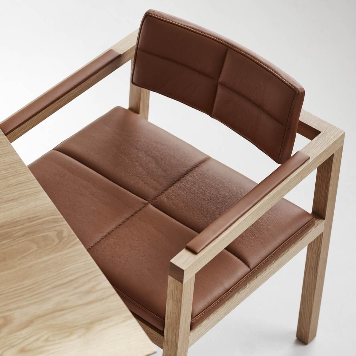 Natural Leather Oslo Chair