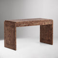 Finlo Burled 3-Drawer Desk