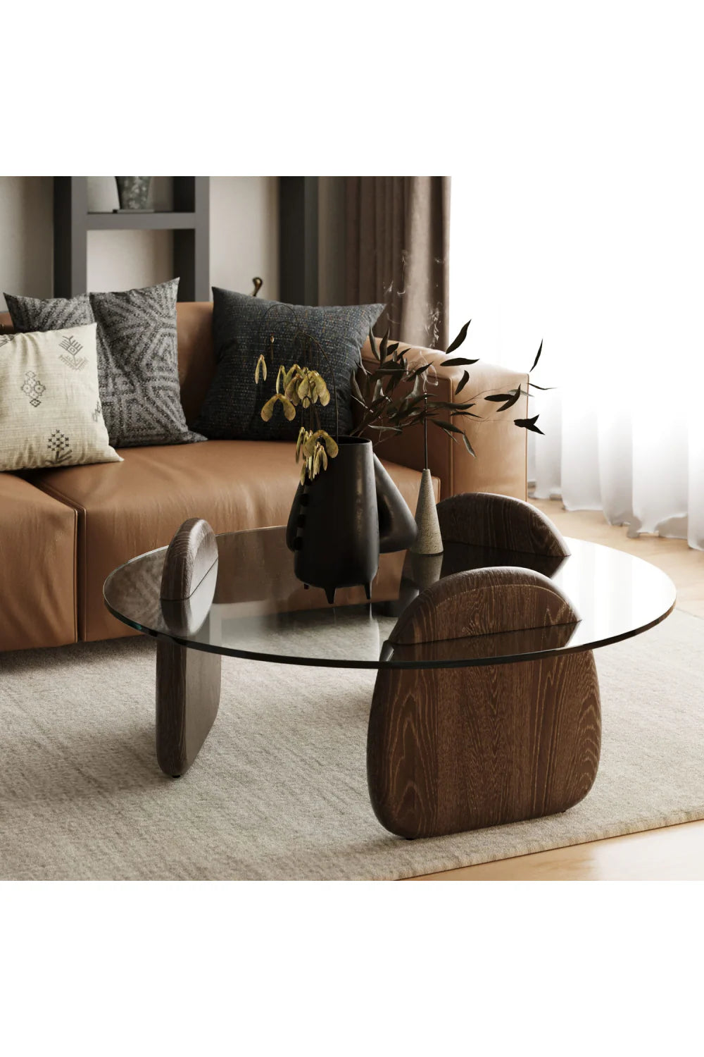 Terra Arc Oak Coffee Table