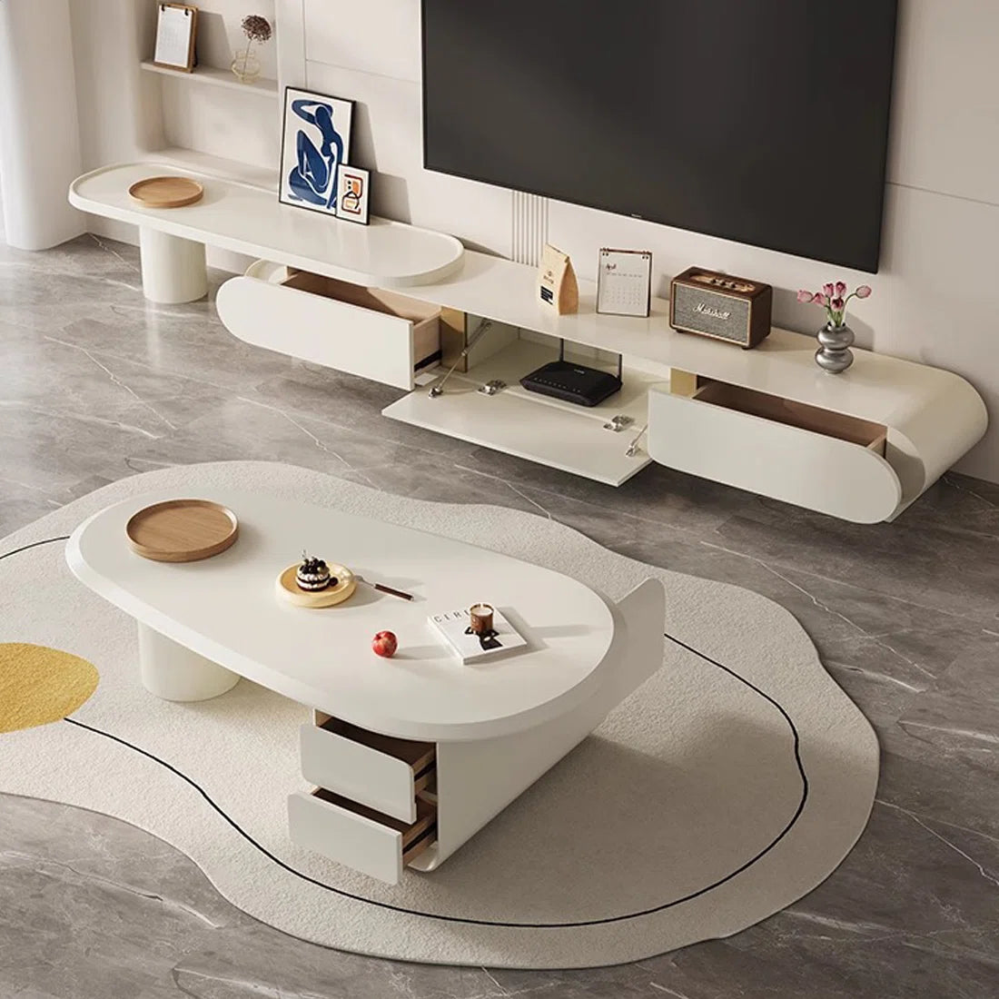 Luna Flow Living Set