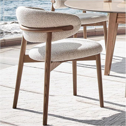 Calligaris Oleandro wood chair