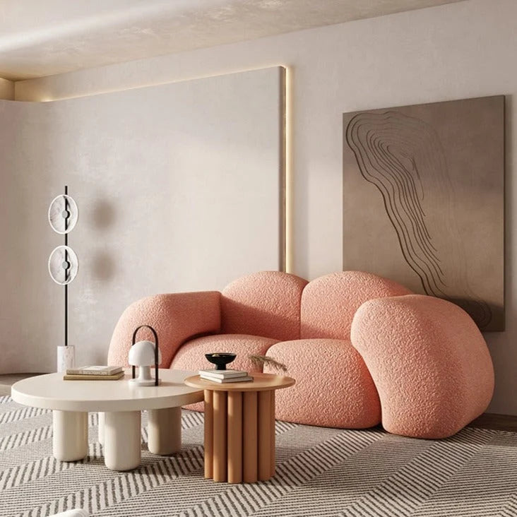 Greta Cloud Shaped Puff Sofa