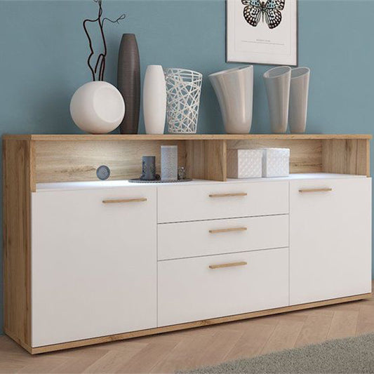 Laminated Buffet Cabinet Sideboard