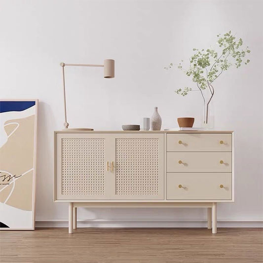 Nordic Simple Solid Wood Sideboard