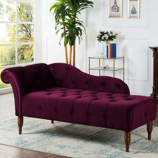 Samuel Chaise Burgundy Chair Lounge