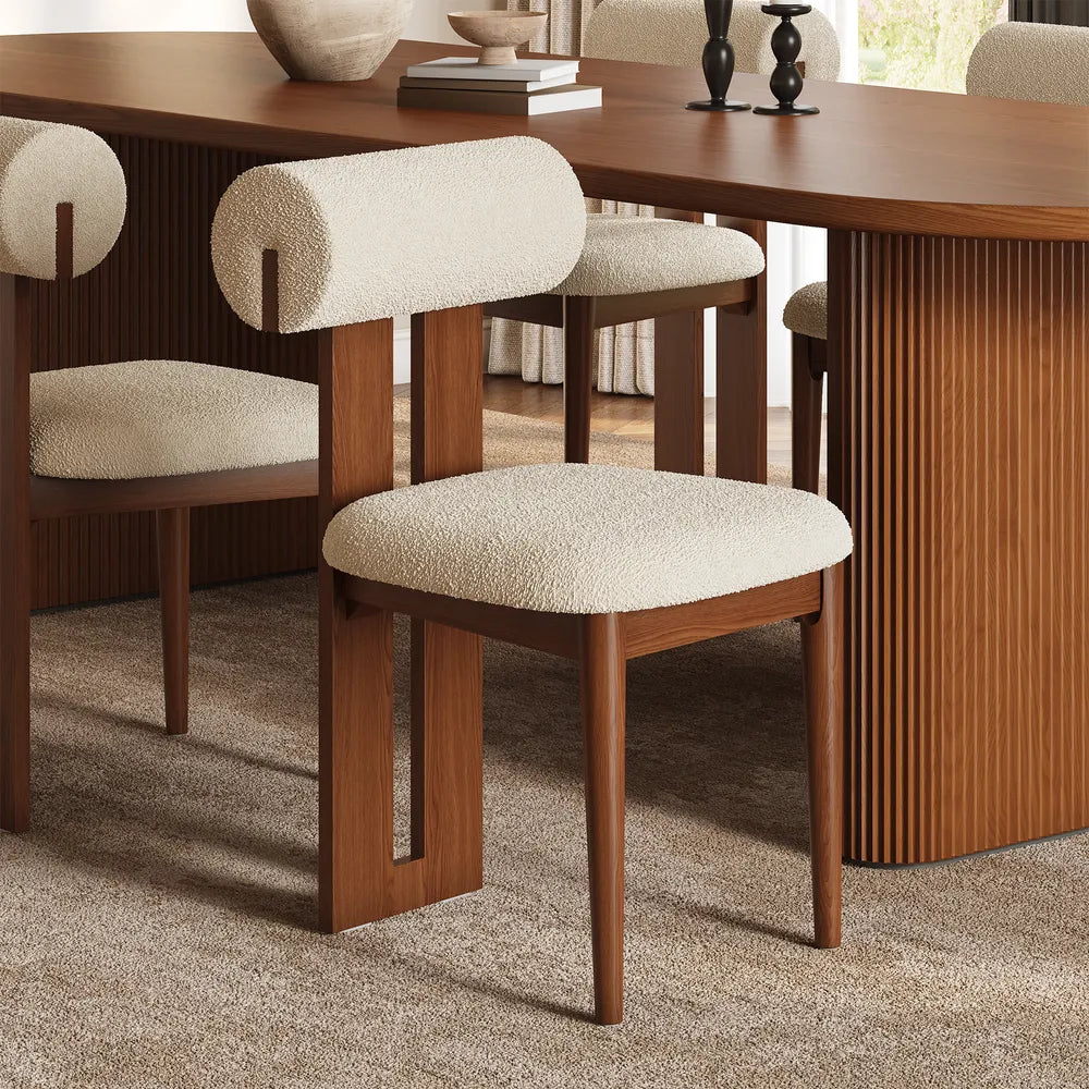 Sculpted Barrel Chair