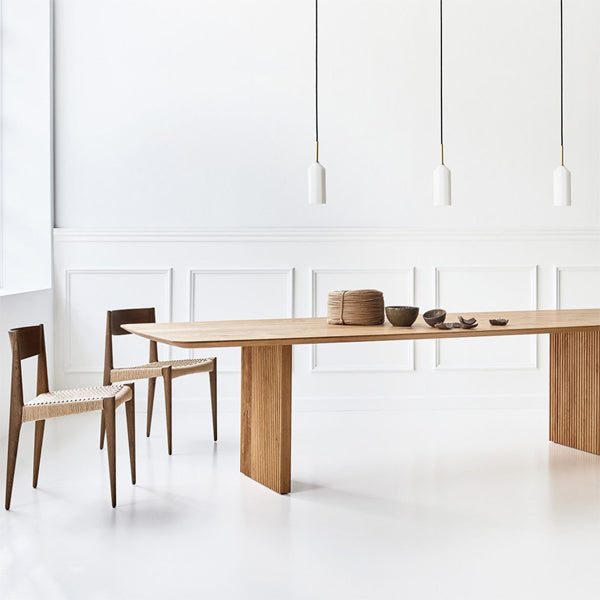 Noah Modern Massive Beech Dining Set