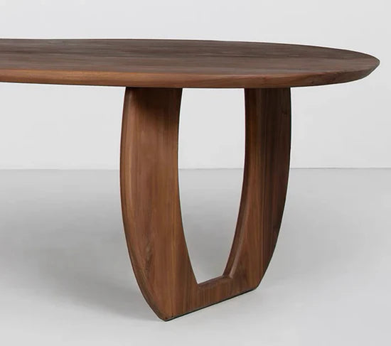 Silent Wind Walnut Dining Table