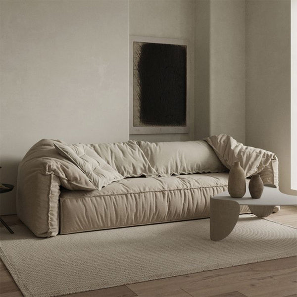 Casablanca Navone Frosted Down Fabric Sofa