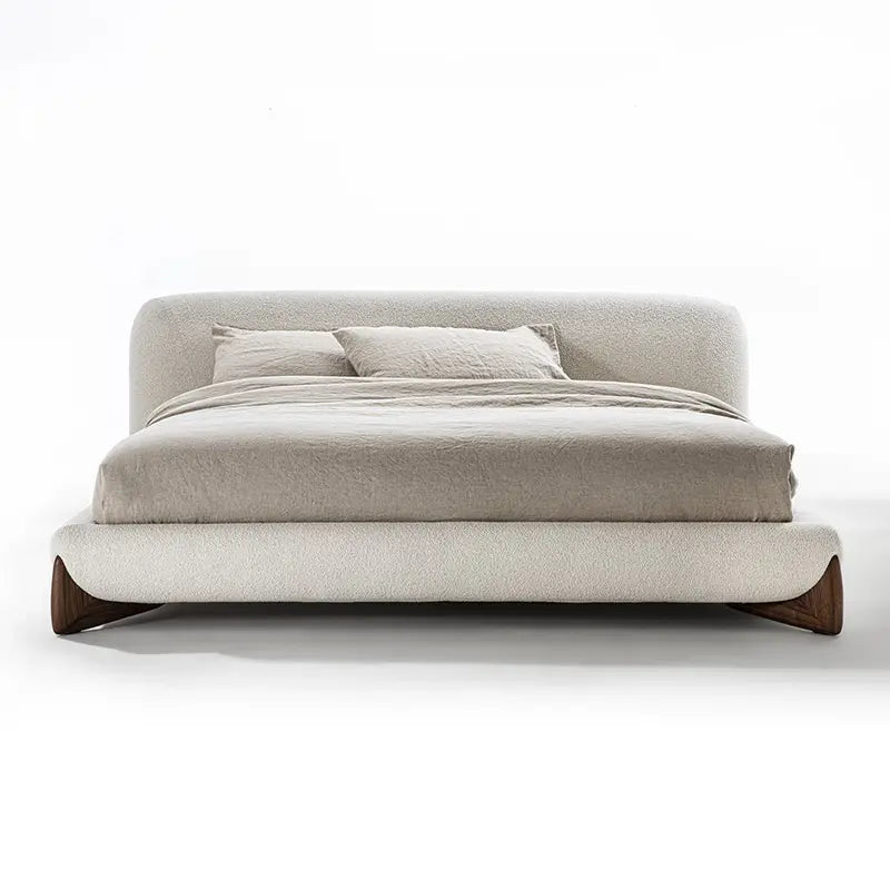 Luxury Modern Italian Lamb Low Bed