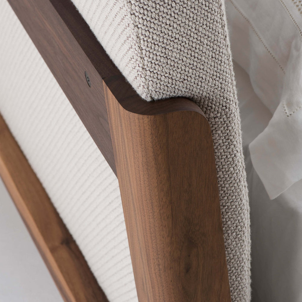 Capo Solid Wood Bed
