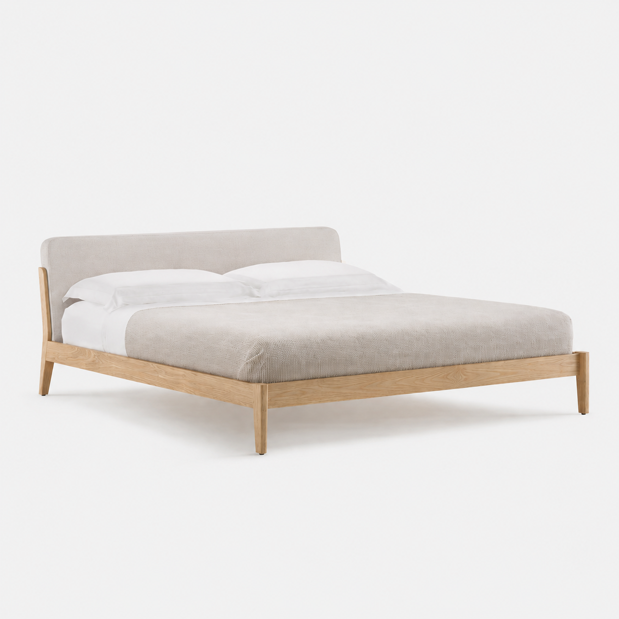 Capo Solid Wood Bed