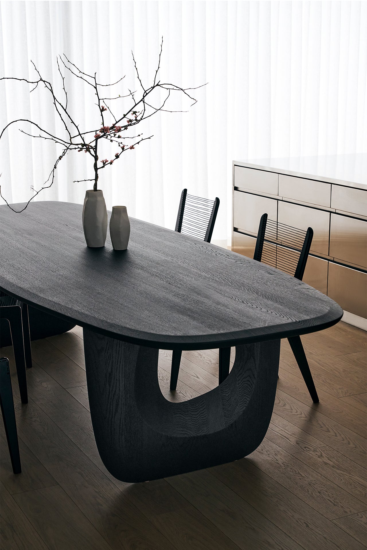 Ebon Oak Dining Table