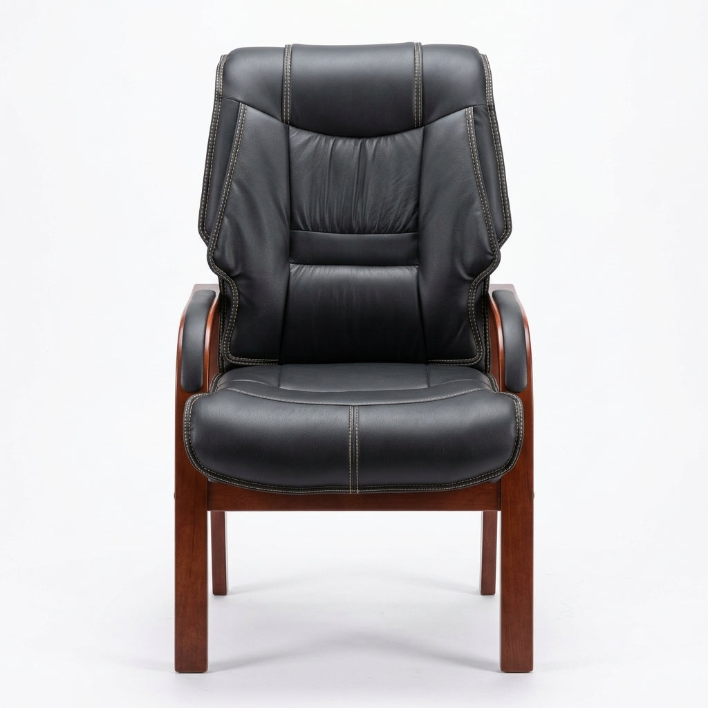 Luxury Wooden Office Chair