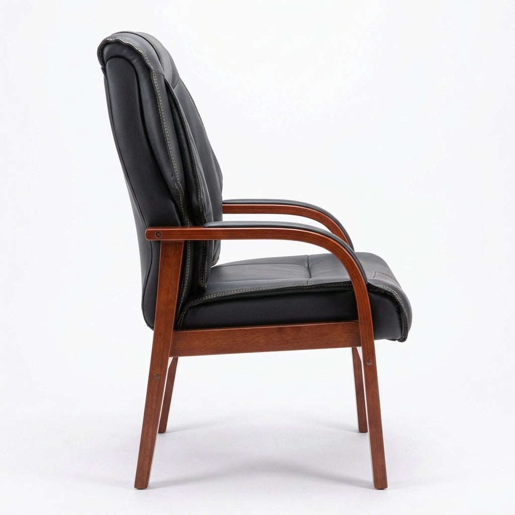 Luxury Wooden Office Chair