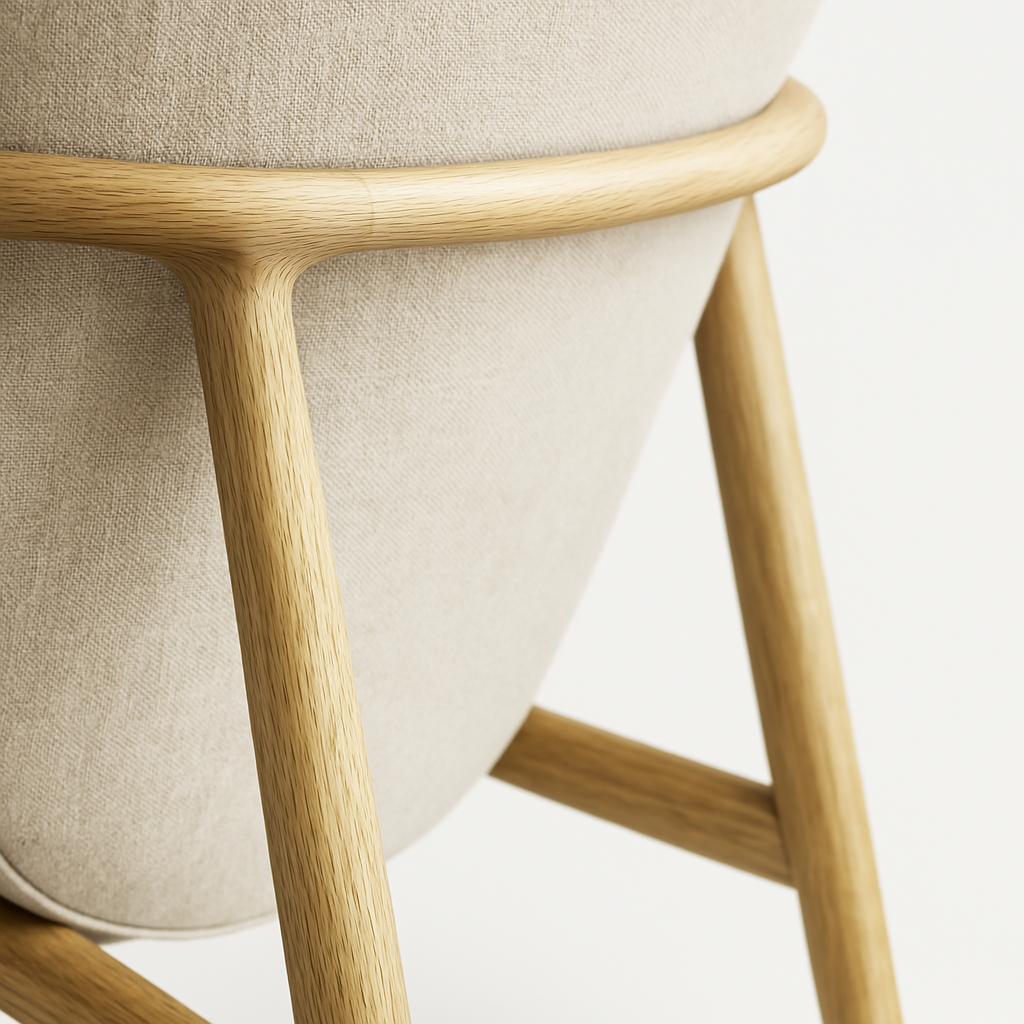 Oak Bowie Sessel Arm Chair