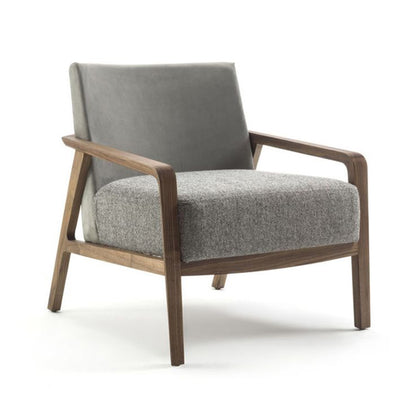 Noblè Cappelletti Smooth Fabric Arm Chair