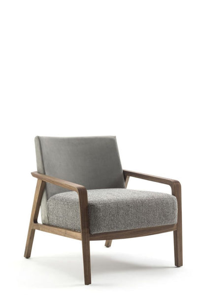 Noblè Cappelletti Smooth Fabric Arm Chair