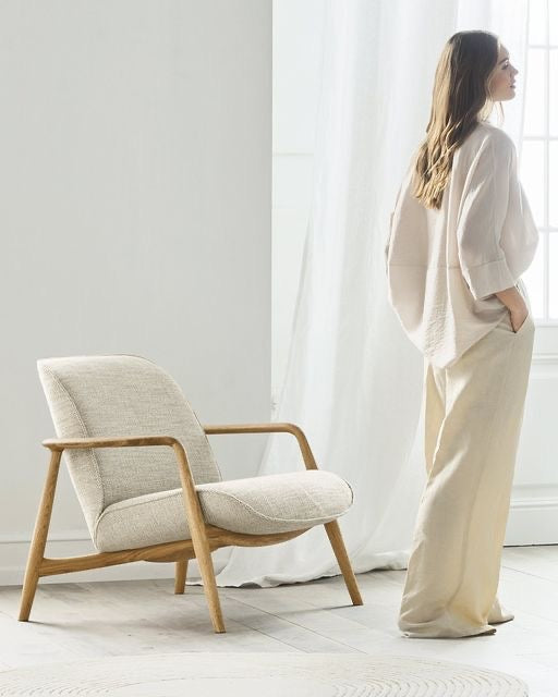 Oak Bowie Sessel Arm Chair