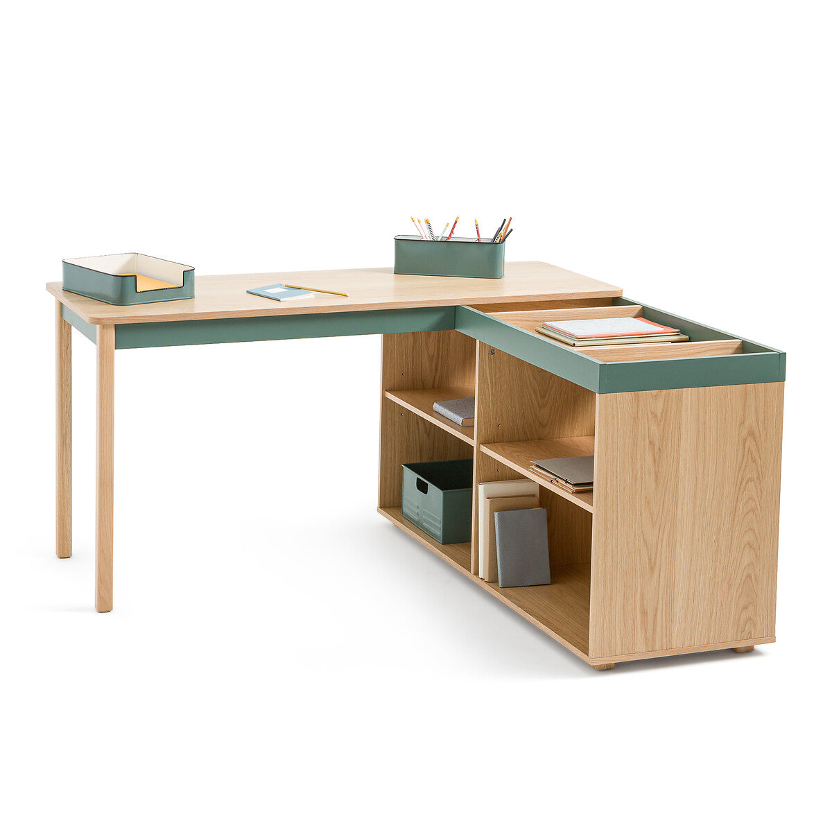 Kristian Nilsen Wide Wooden Home Desk