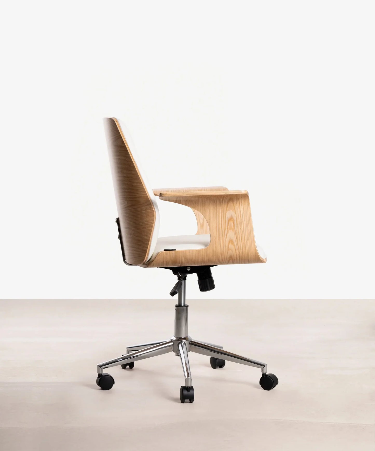 Curved Handle Hydrolic Chair