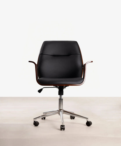 Curved Handle Hydrolic Chair