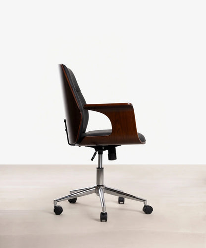 Curved Handle Hydrolic Chair