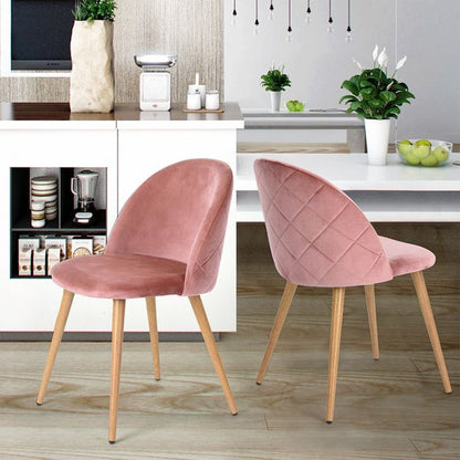 Zomba Velvet Dining Chair