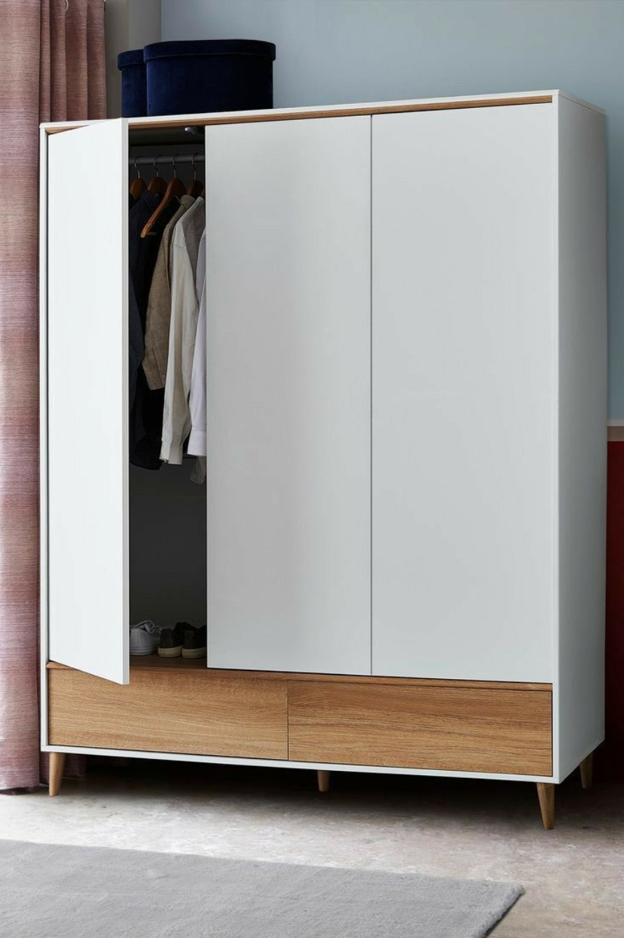 Suave Armoire Solid Wood Wardrobe