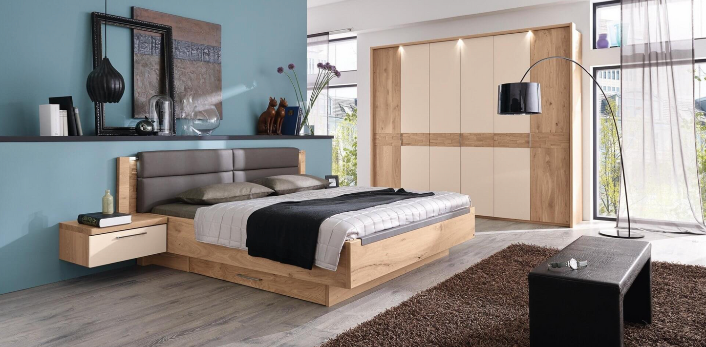 Disselkamp Minto Wood Heavy Bedroom Set