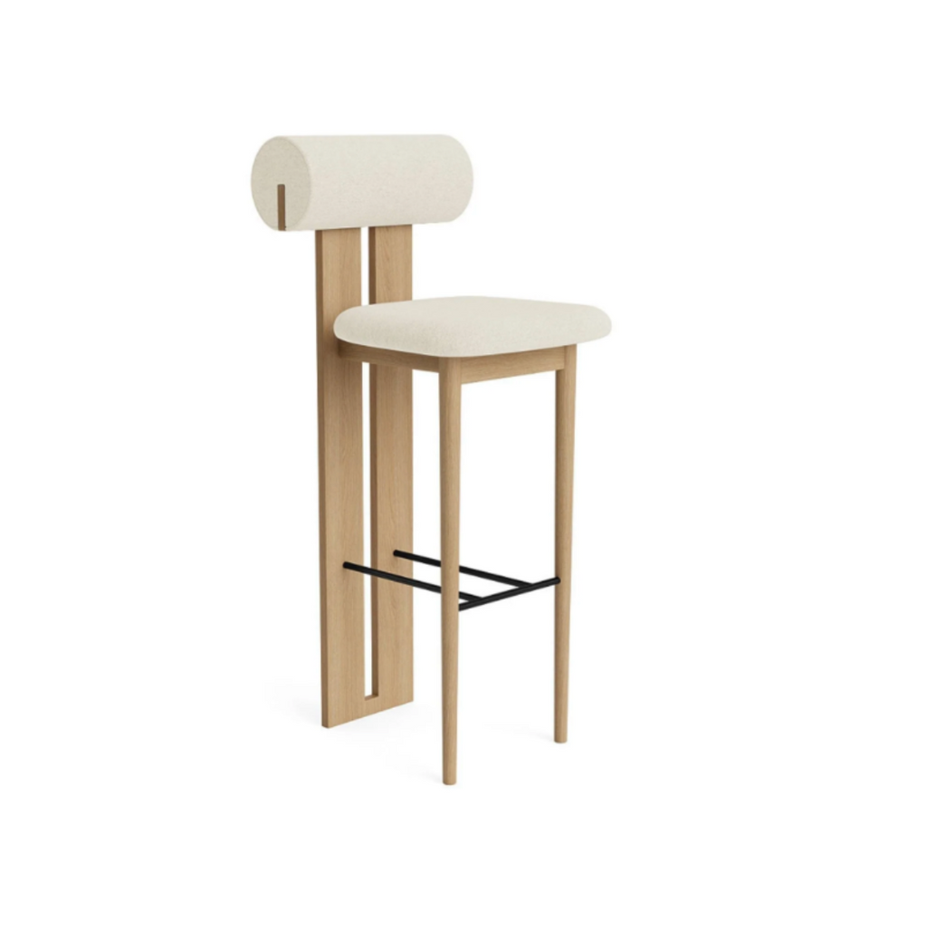 Sculpted Bar Stool