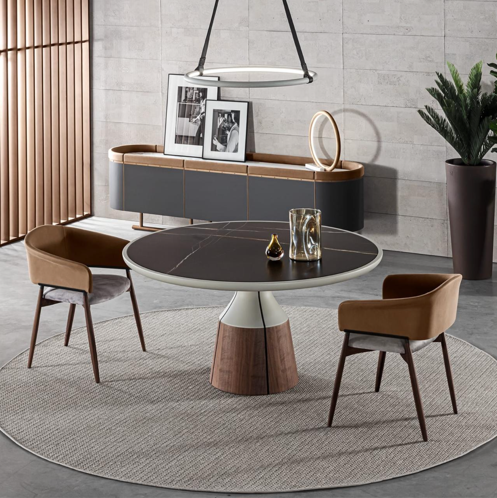 Canazei Canaletto Walnut Table