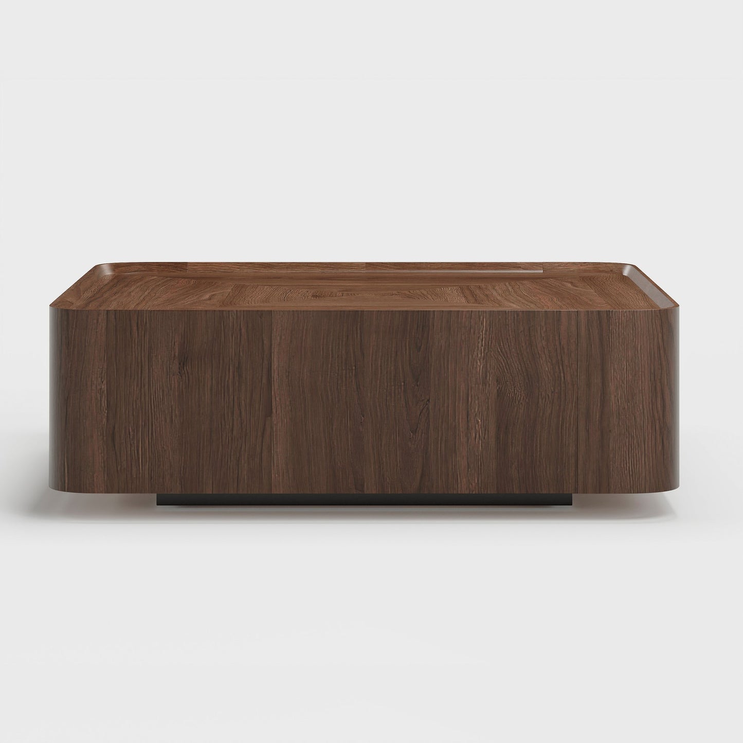 Sienna Walnut Block Coffee Table
