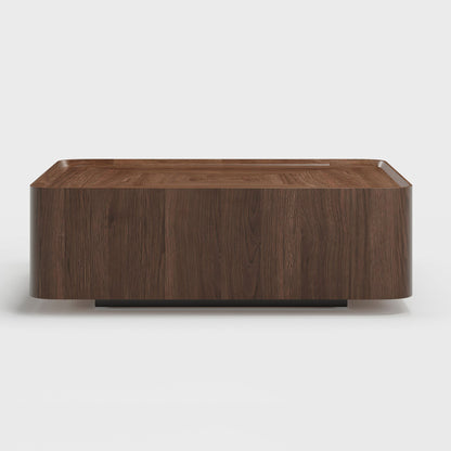 Sienna Walnut Block Coffee Table