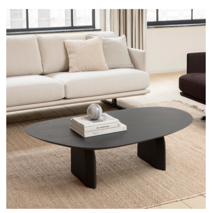 Monument Oval Wooden Coffee Table