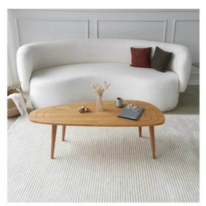 Neostill Oxbend Oval Coffee Table