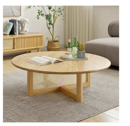 Mistry Cross Legs Japandi Style Coffee Table