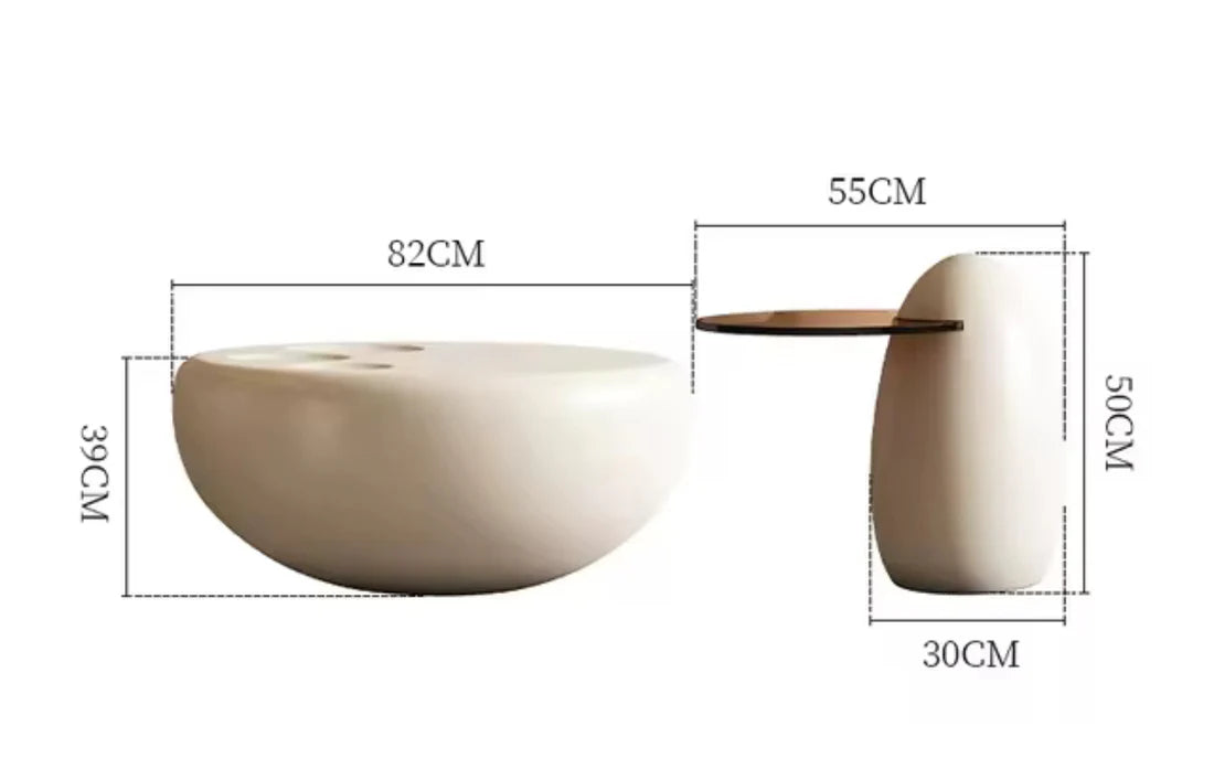 Un Trio Coffee Table Set