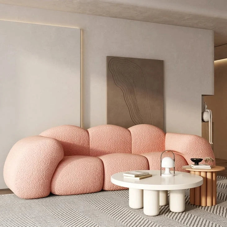 Greta Cloud Shaped Puff Sofa